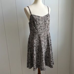 Old Navy leopard print cami dress NWOT